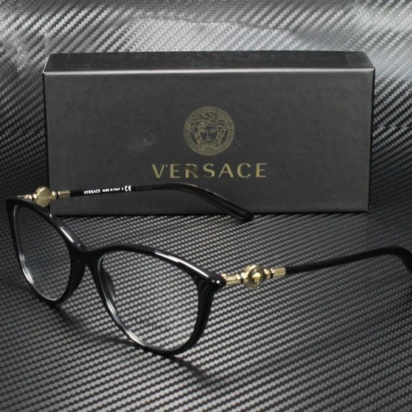 Versace Accessories - Versace Black 54mm Eyeglasses! NEW!
